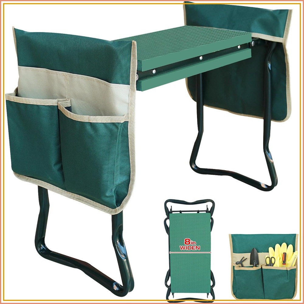 Gardening Tools For Seniors - Garden Kneeler and Seat with Thicken