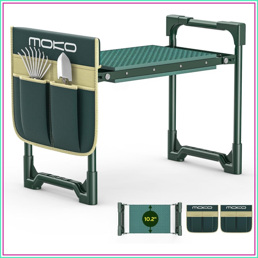 Gardening Tools For Seniors - Heavy Duty Garden Kneeler and Seat