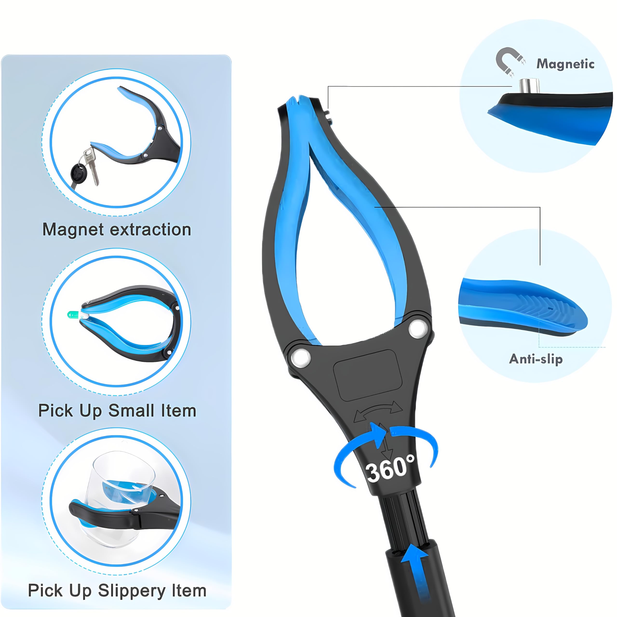 Grabber Reacher Tool - Foldabl - Gardening Tools For Seniors incelemesi ve fiyatı