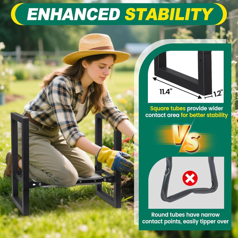 Heavy Duty Garden Kneeler and  - Gardening Tools For Seniors incelemesi ve fiyatı