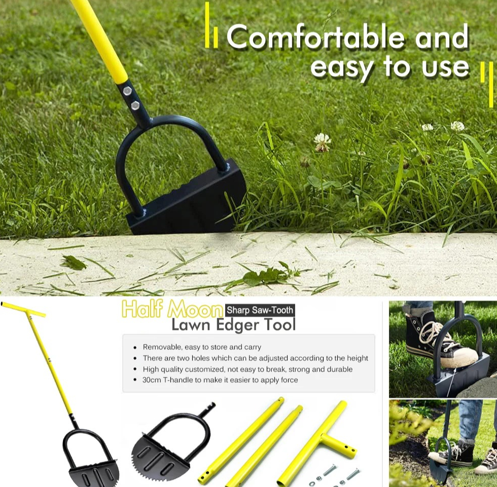 Heavy Duty Manual Steel Lawn E - Gardening Tools Edger incelemesi ve fiyatı