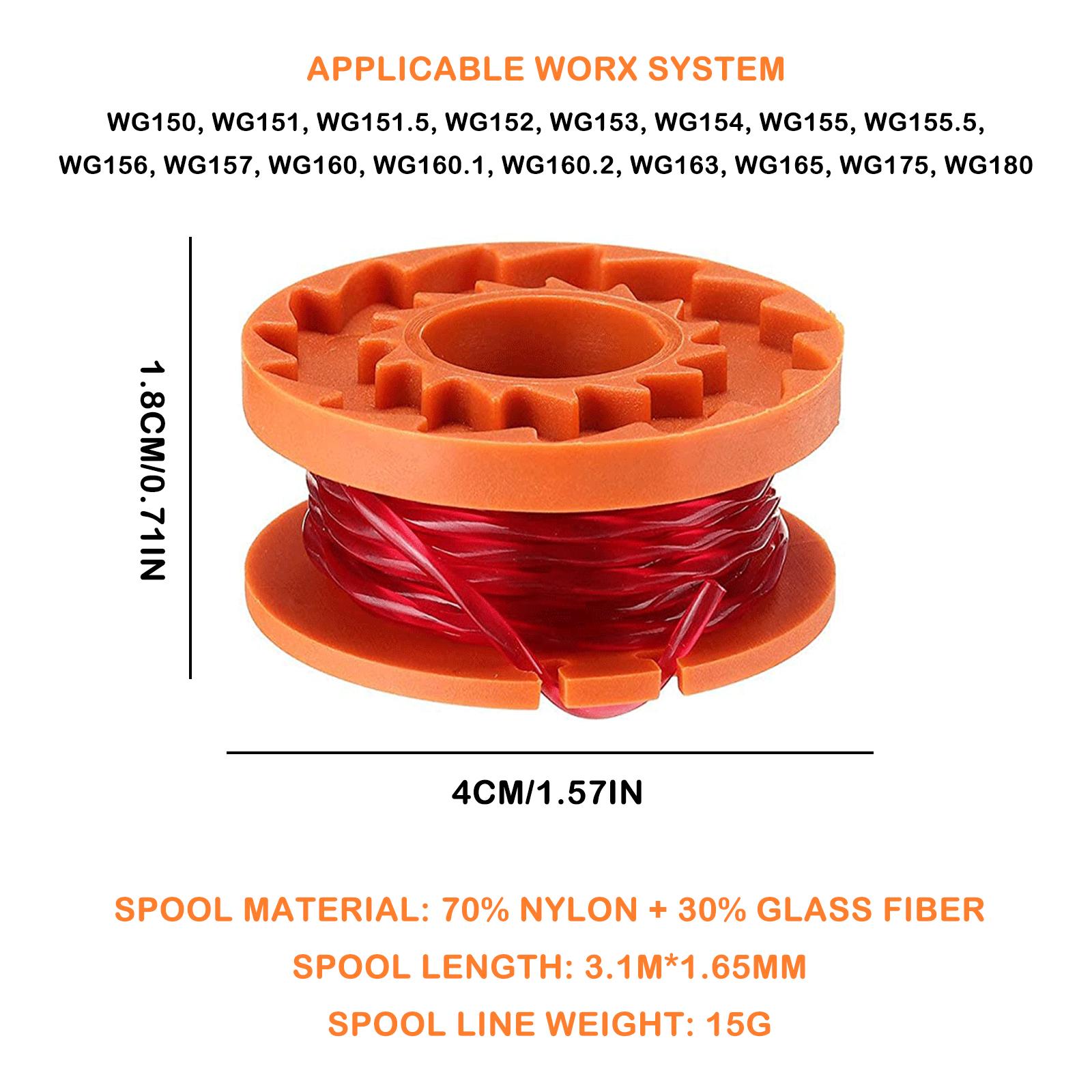 Trimmer Spool Line For Worx 22 - Gardening Tools Edger incelemesi ve fiyatı