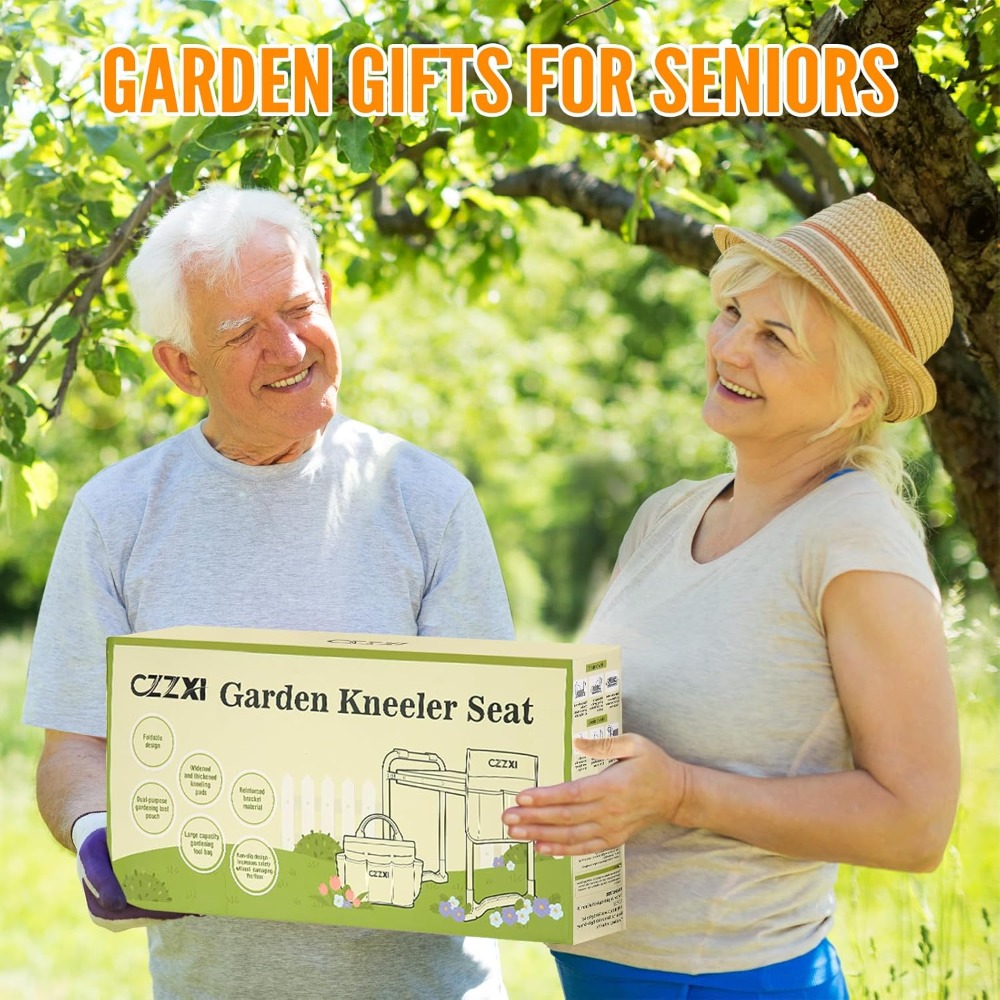 Garden Kneeler and Seat, Wider - Gardening Tools For Seniors incelemesi ve fiyatı