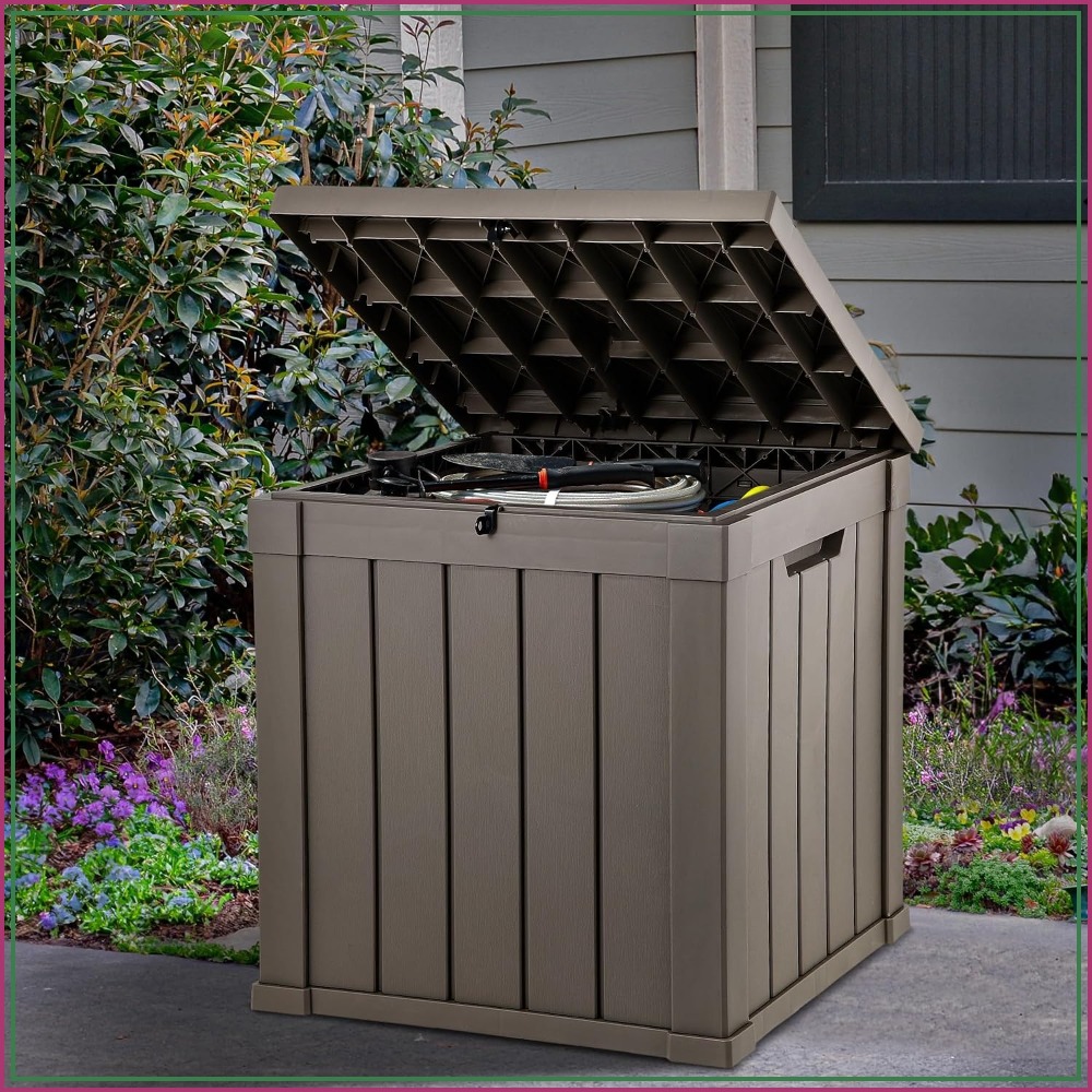 51 Gallon Outdoor Storage Deck - Gardening Tools Box incelemesi ve fiyatı