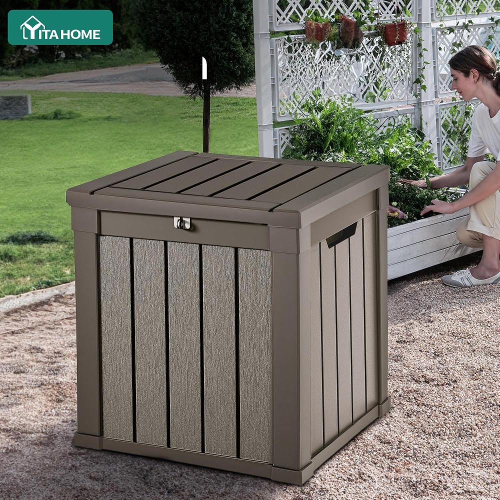 51 Gallon Outdoor Storage Deck - Gardening Tools Box incelemesi ve fiyatı