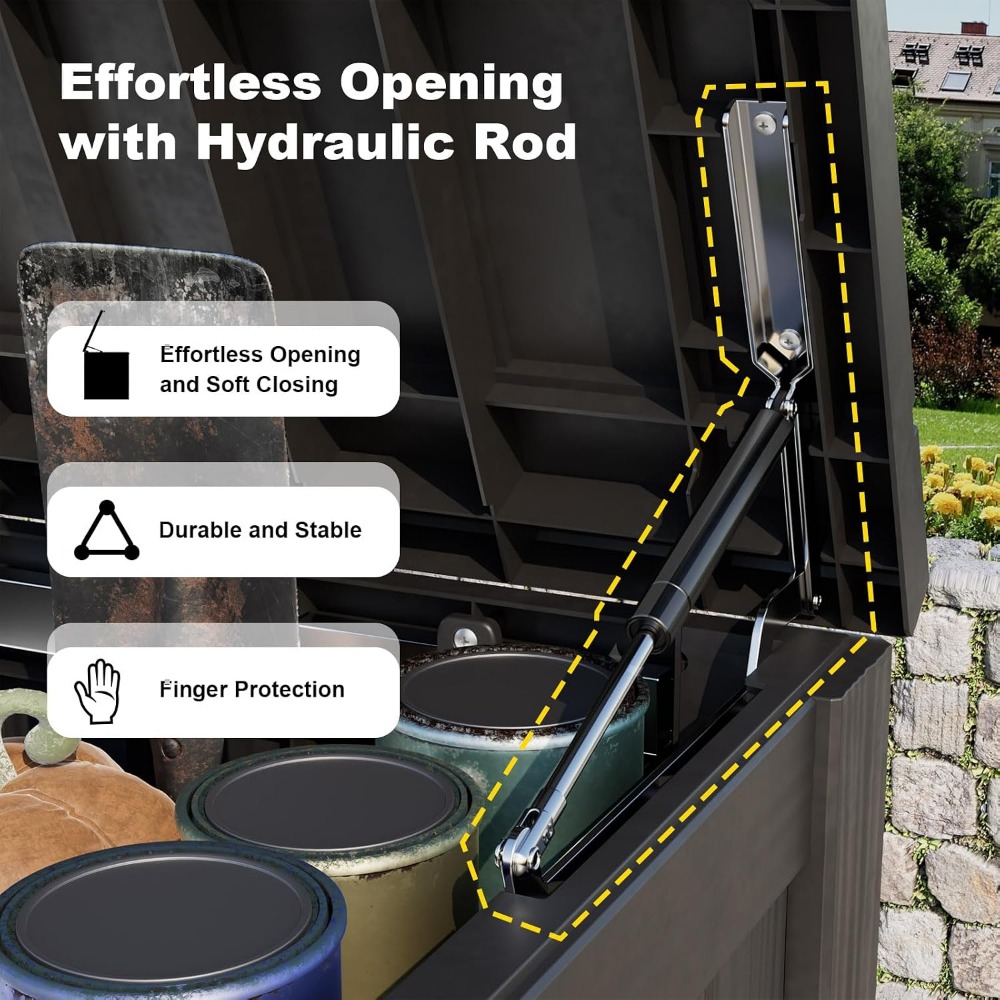 Large Outdoor Storage Box for  - Gardening Tools Box incelemesi ve fiyatı