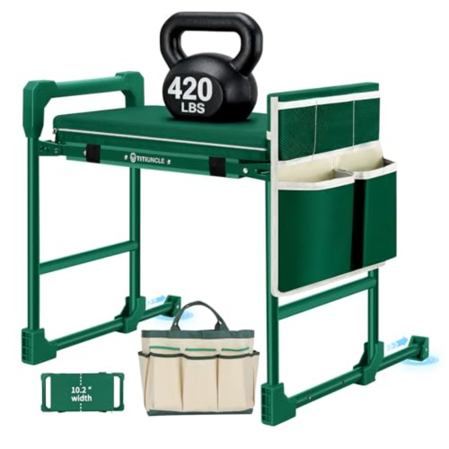 Garden Kneeler and Seat for Se - Gardening Tools For Seniors incelemesi ve fiyatı