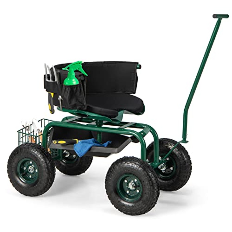 Outdoor gardening seat wagon w - Gardening Tools For Seniors incelemesi ve fiyatı