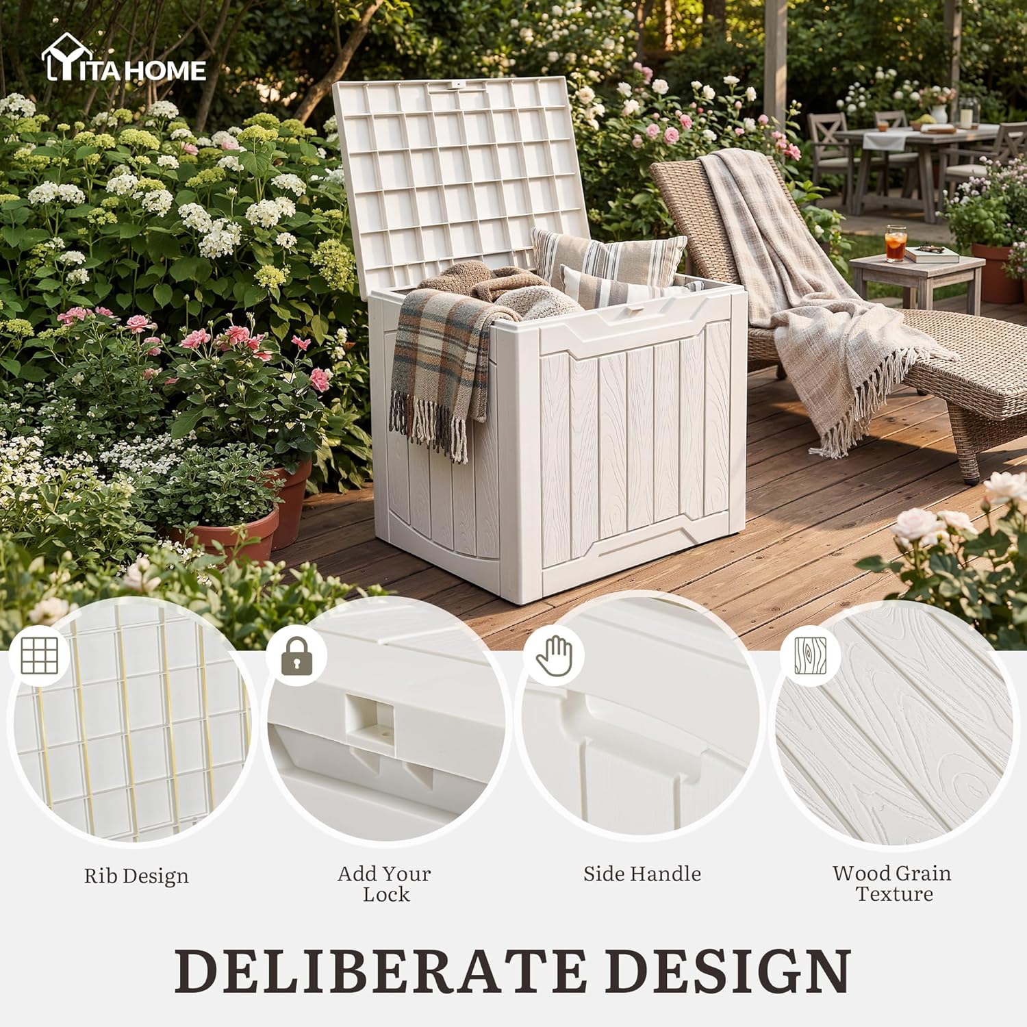 31 Gallon Deck Box Set of 2 Lo - Gardening Tools Box incelemesi ve fiyatı