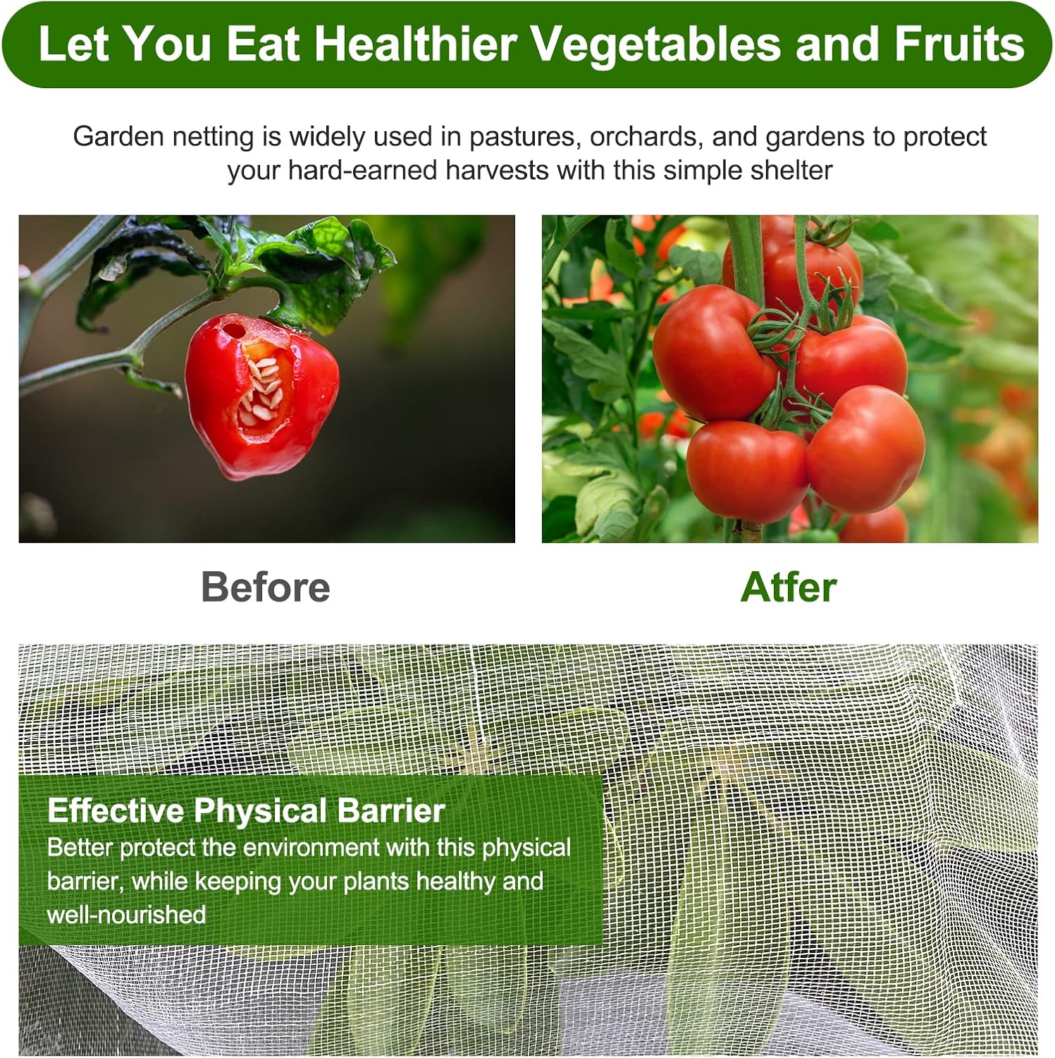 Garden Netting, Durable Ultra  - Garden Netting Cover incelemesi ve fiyatı