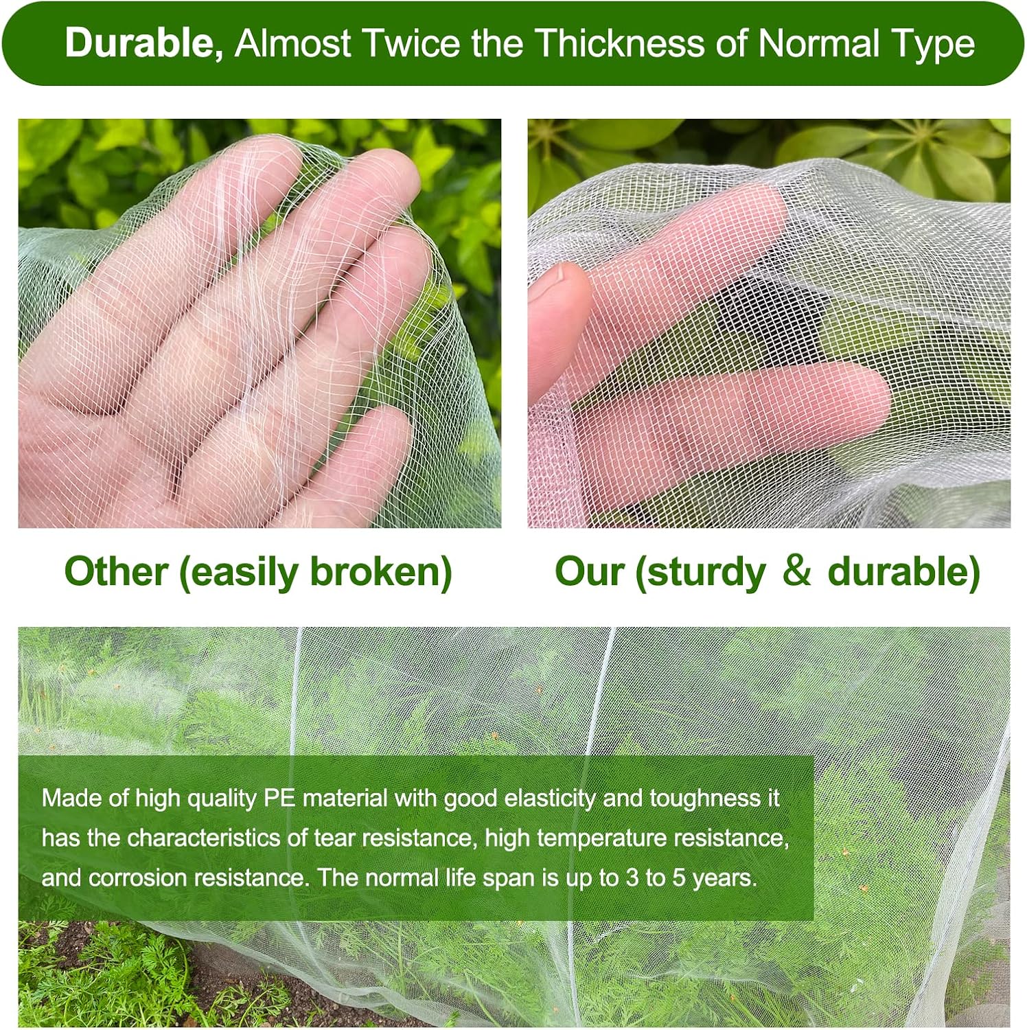 Garden Netting, Durable Ultra  - Garden Netting Cover incelemesi ve fiyatı