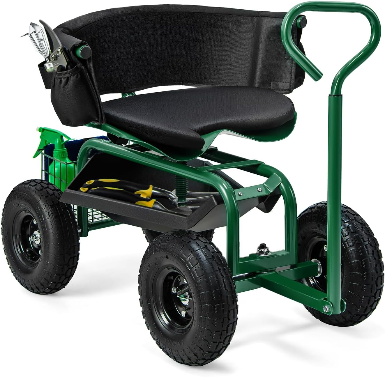 Rolling Gardening Seat with Wh - Gardening Tools For Seniors incelemesi ve fiyatı