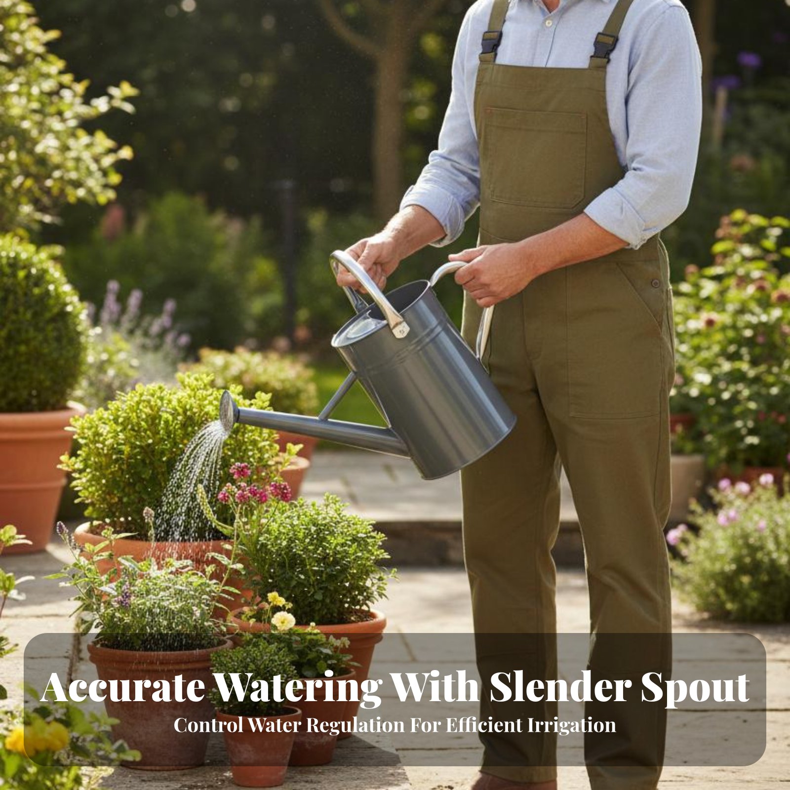 5L Garden Watering Pot Sturdy  - Gardening Tools Vintage incelemesi ve fiyatı
