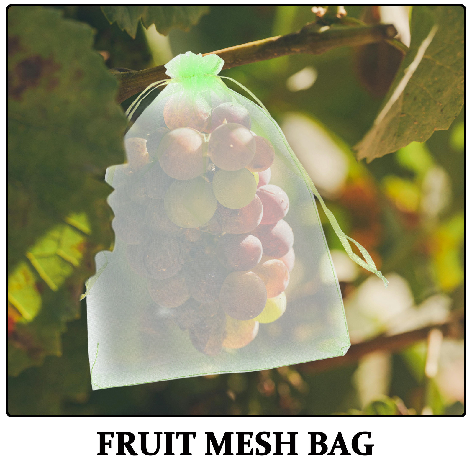 30Pcs Reusable Drawstring Frui - Garden Netting Cover incelemesi ve fiyatı