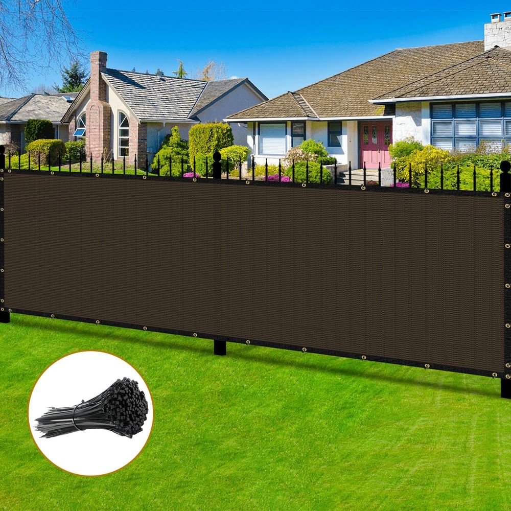 Heavy-Duty 6' x 120' Brown Mes - Garden Netting Cover incelemesi ve fiyatı
