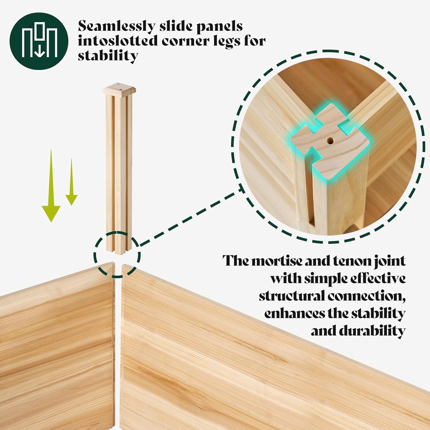 3 Tier Raised Garden Bed for O - Gardening Tools Box incelemesi ve fiyatı
