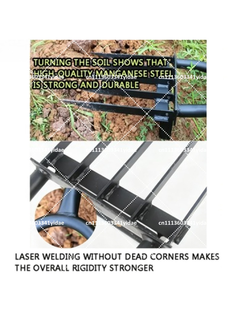 Steel Garden Fork Manual Soil  - Gardening Tools For Digging incelemesi ve fiyatı