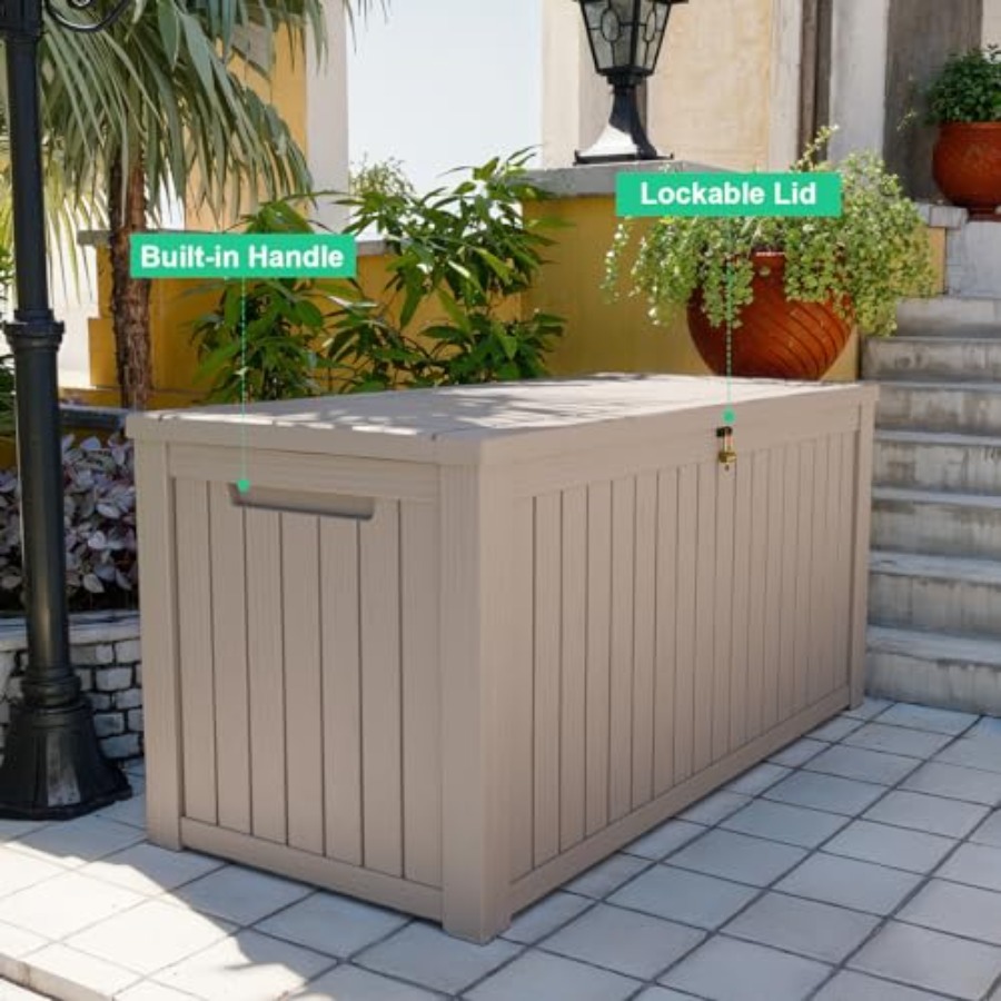 200 Gallon outdoor storage box - Gardening Tools Box incelemesi ve fiyatı