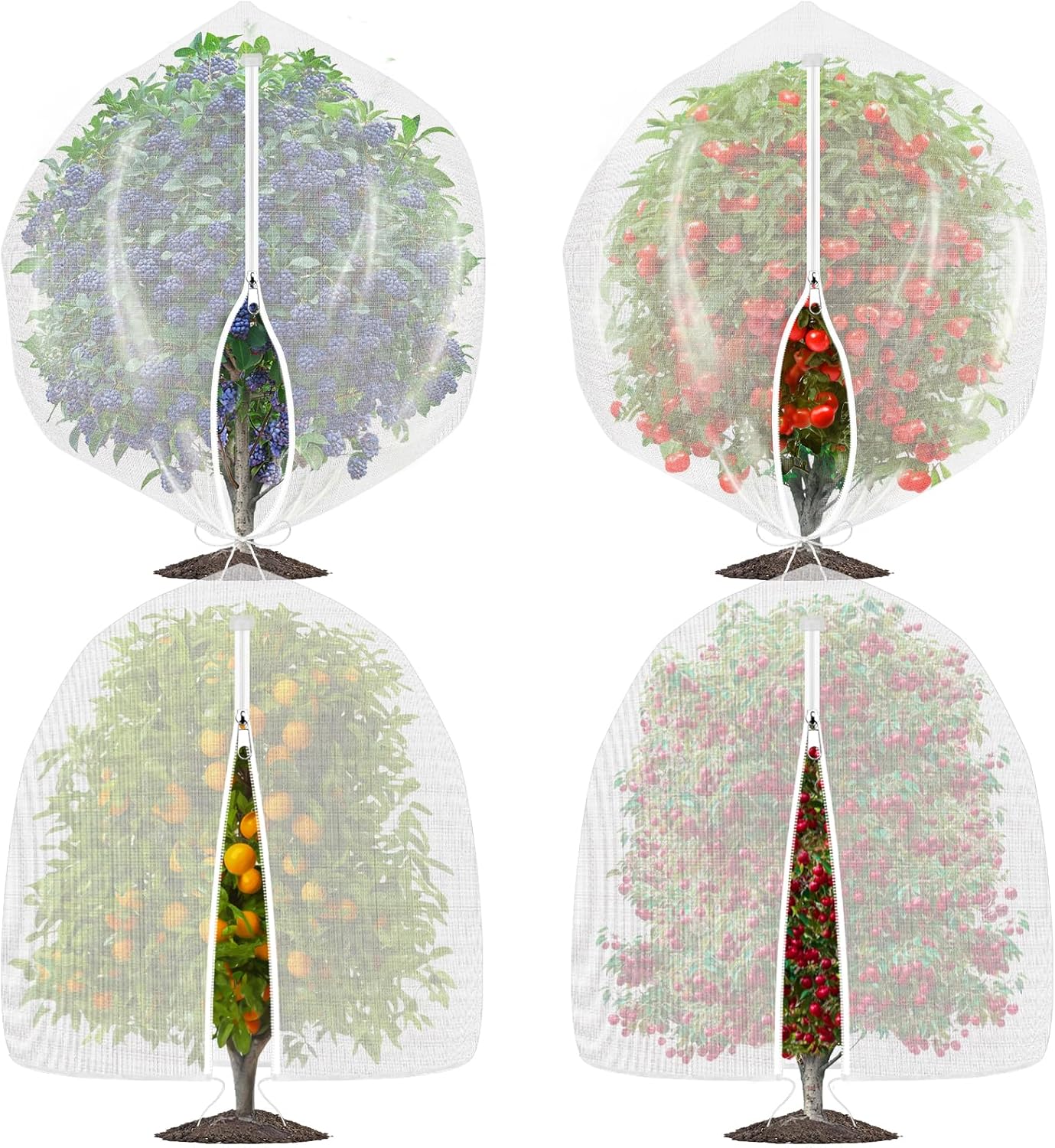 4 Pack Bird Netting for Garden - Garden Netting Cover incelemesi ve fiyatı