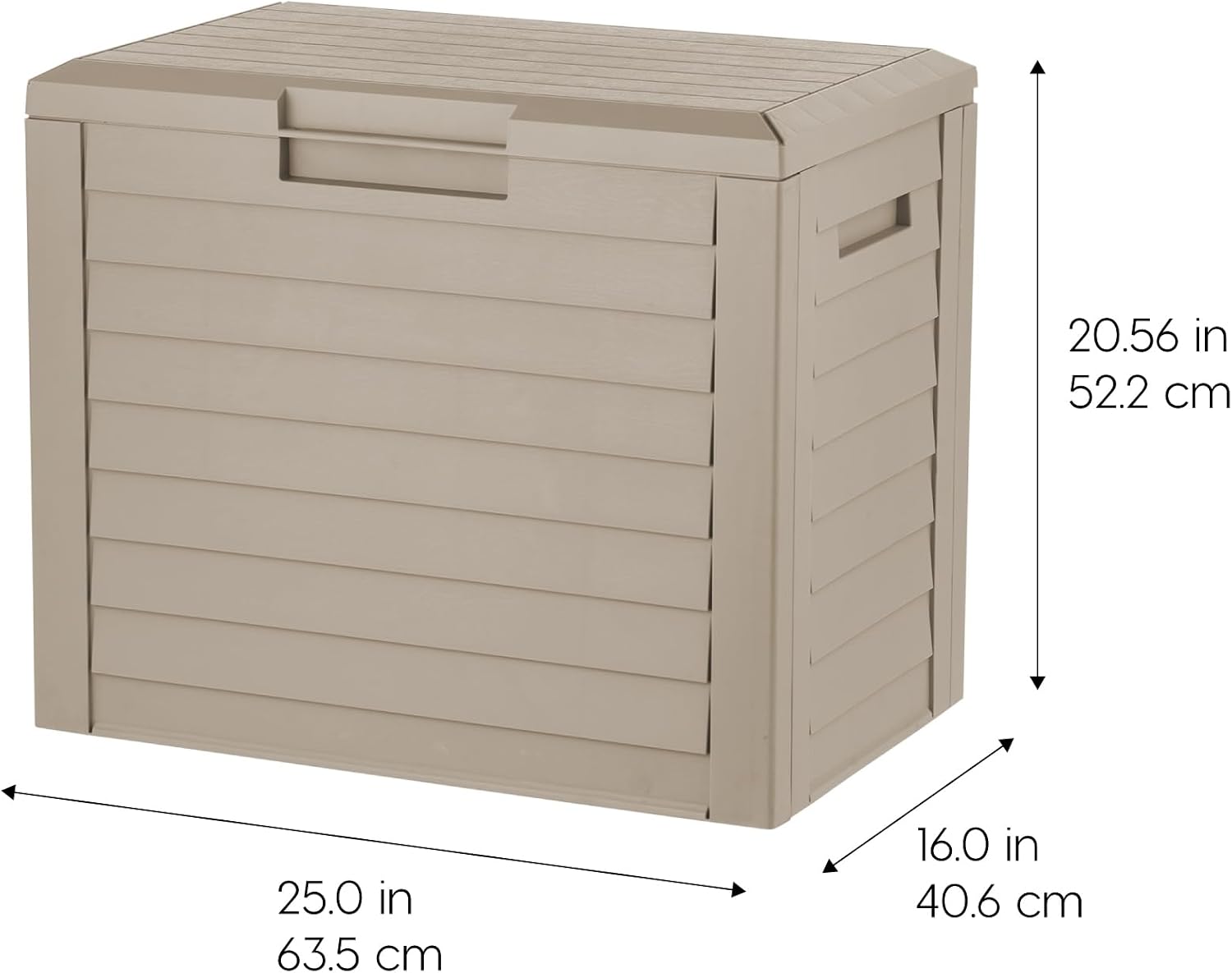 35 Gallon Outdoor Deck Storage - Gardening Tools Box incelemesi ve fiyatı
