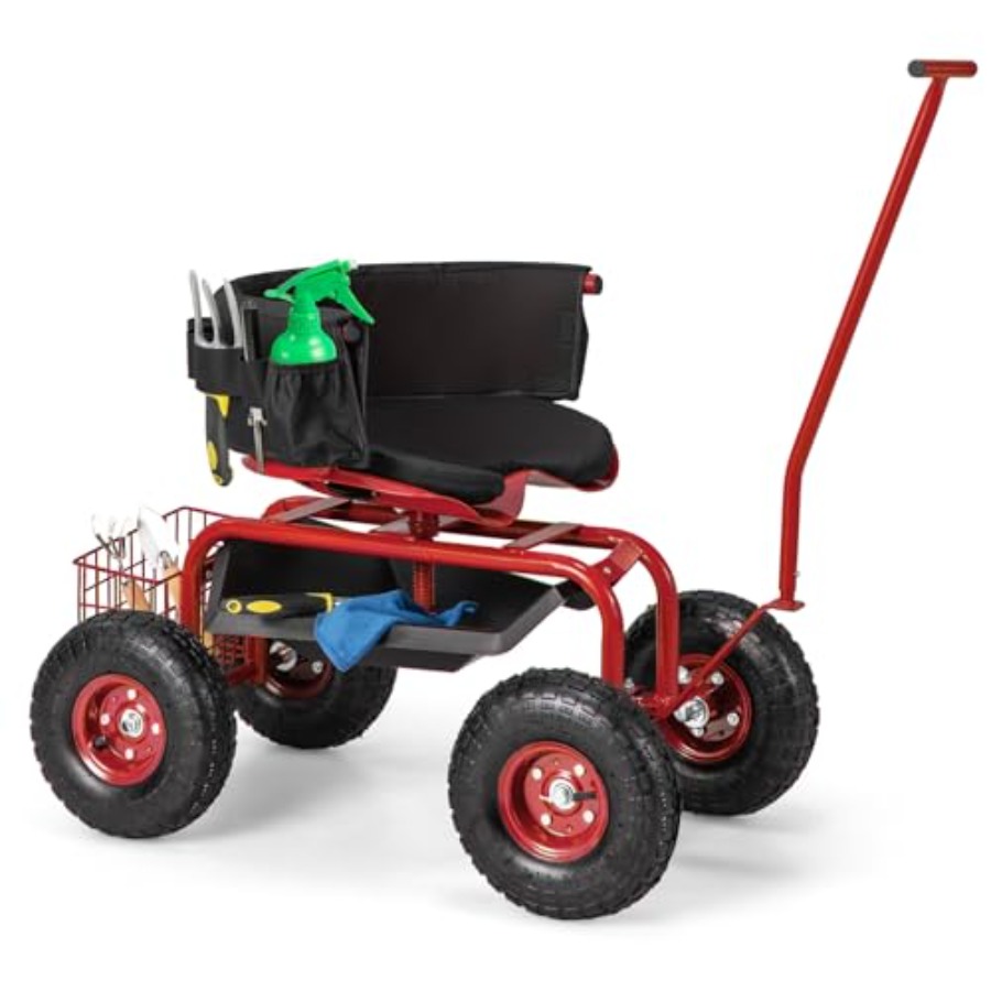 Outdoor gardening seat wagon w - Gardening Tools For Seniors incelemesi ve fiyatı