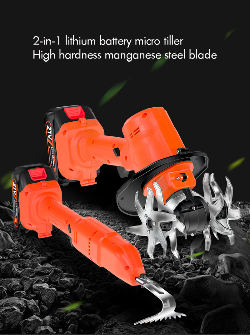Cordless Electric Tiller 1.5Ah - Gardening Tools Brands incelemesi ve fiyatı