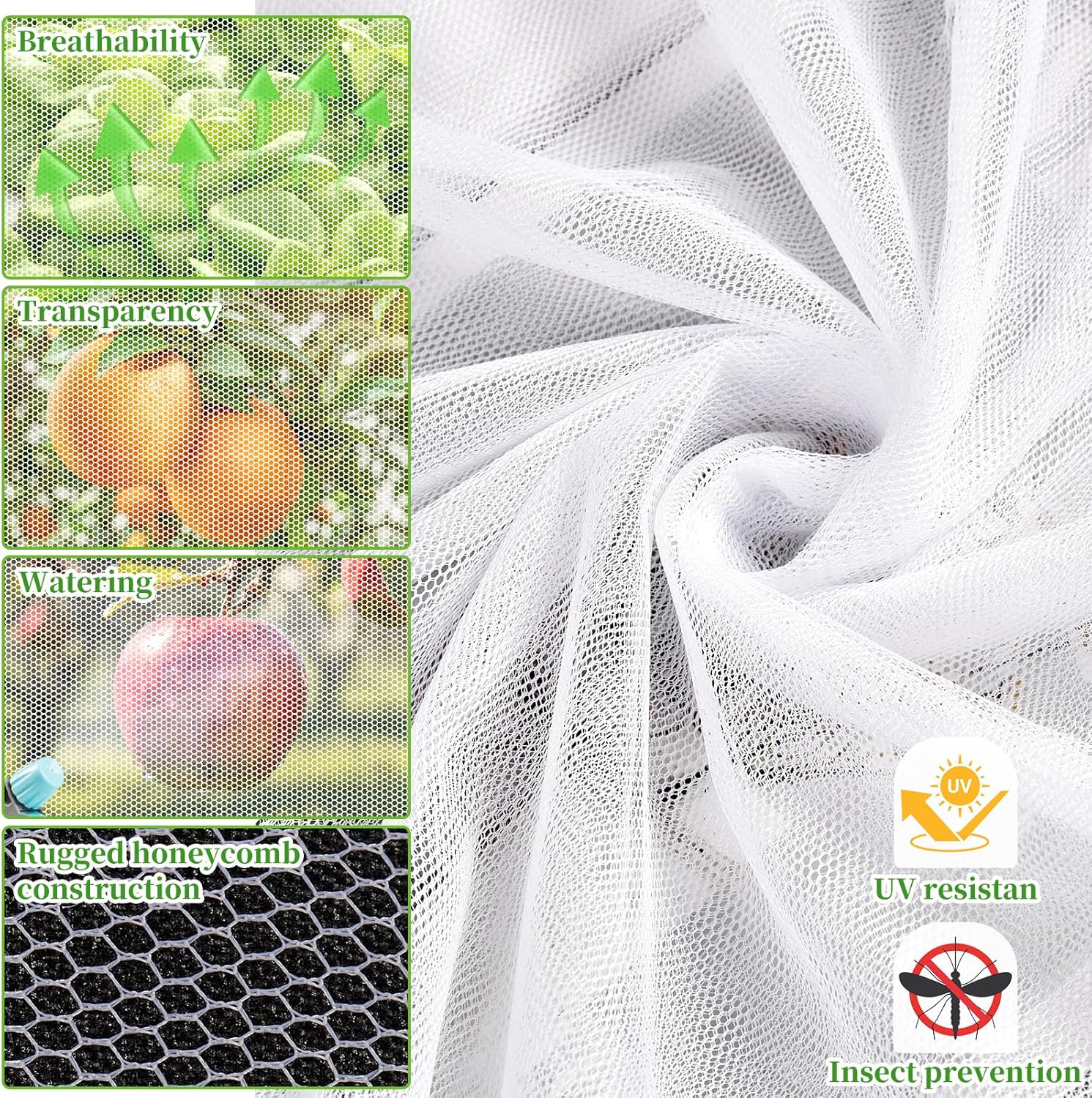 20x10Ft Mosquito Netting for G - Garden Netting Cover incelemesi ve fiyatı