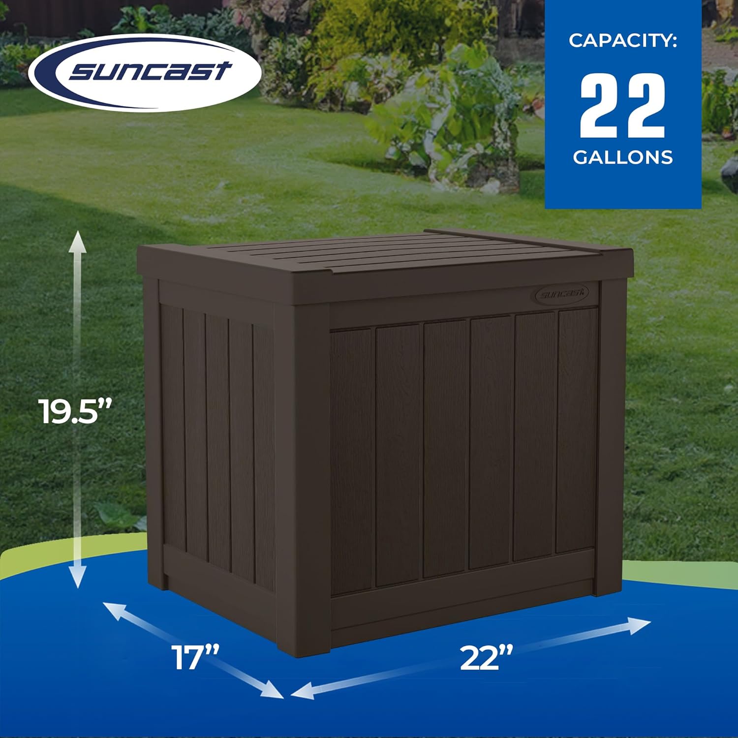22 Gallon Outdoor Storage Box  - Gardening Tools Box incelemesi ve fiyatı