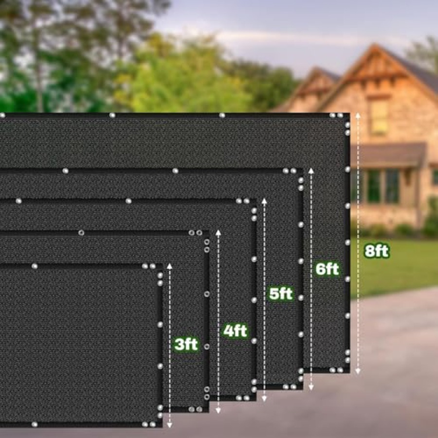 Privacy Screen Fence 4Feet x 5 - Garden Netting Cover incelemesi ve fiyatı