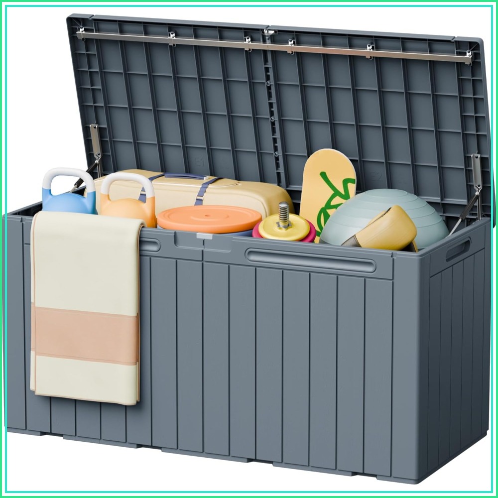 110 Gallon Outdoor Storage Box - Gardening Tools Box incelemesi ve fiyatı