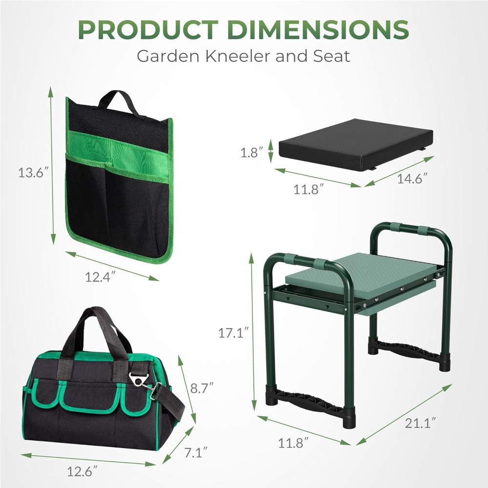 Garden Kneeler and Seat, Folda - Gardening Tools For Seniors incelemesi ve fiyatı